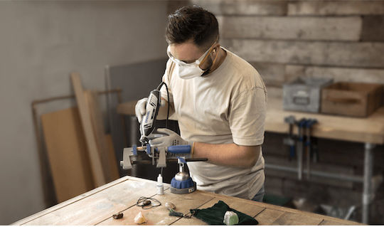 Dremel 4250 Περιστροφικό Πολυεργαλείο 175W με Ρύθμιση Ταχύτητας