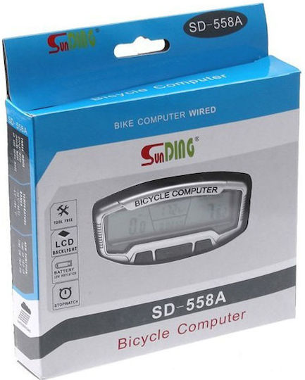 SD-558A Waterproof Wireless Bicycle Counter