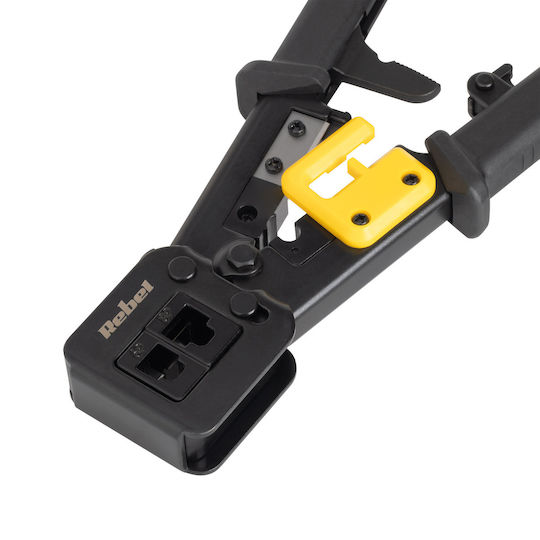 Rebel Ethernet Internet Cable Crimping Plier RJ12, RJ11, RJ45 RB-1007