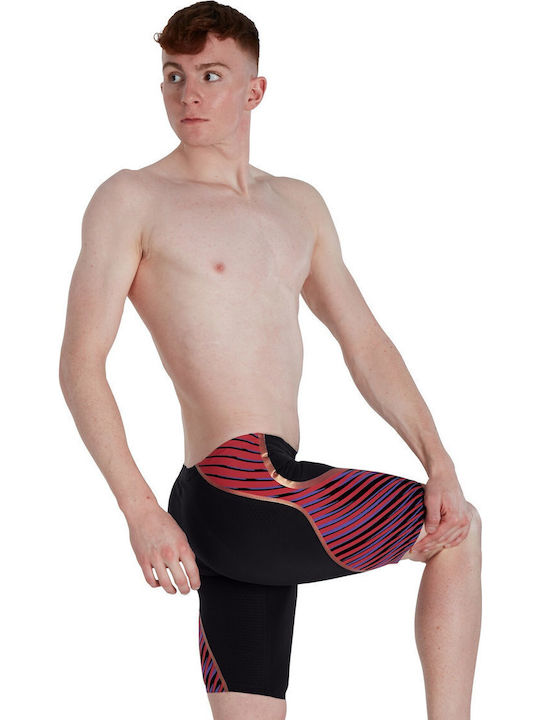 Speedo Fastskin LZR Intent Ανδρικό Αγωνιστικό Jammer Μαγιό Κολύμβησης Μαύρο