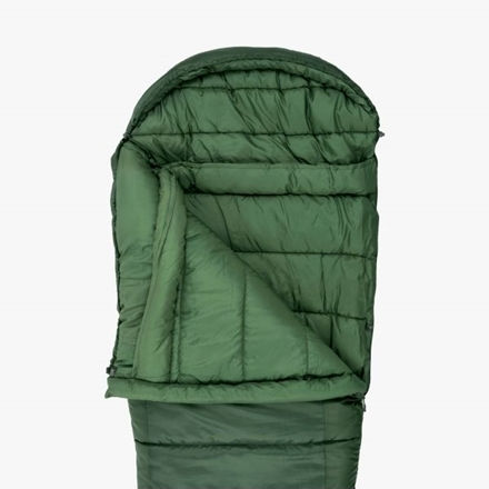 Highlander Sleeping Bag Μονό 2 Εποχών Phoenix Flame 400 Olive Green