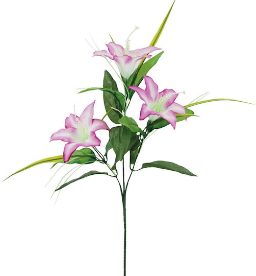 Изкуствено Декоративно Клонче Lilium 61см Marhome