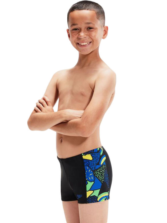 Speedo Costum de baie pentru copii Pantaloni scurți de înot Negru