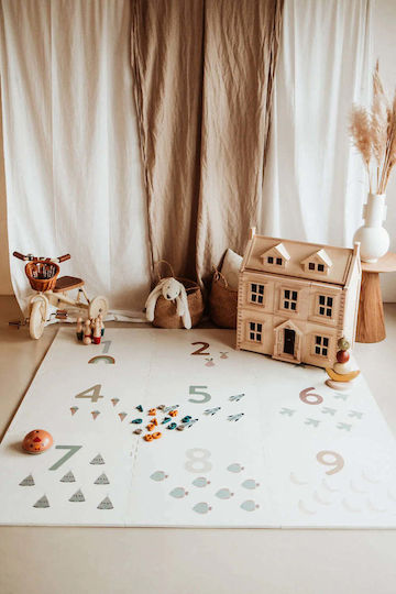Play&go Kids Educational Floor Puzzle with Numbers 9pcs