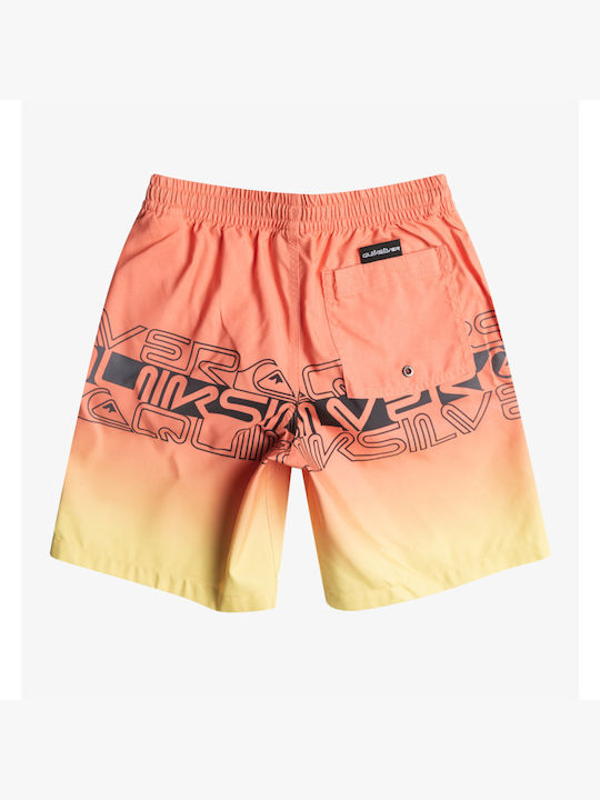 Quiksilver Costum de baie pentru copii Pantaloni scurți de înot Portocaliu