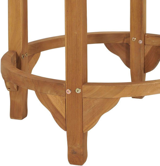 vidaXL Bar Table Made of Solid Wood 60x60x105cm