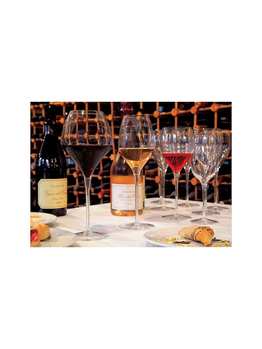 Luigi Bormioli Magnifico Set of Glasses for White Wine made of Crystal Stemmed 350ml 6pcs