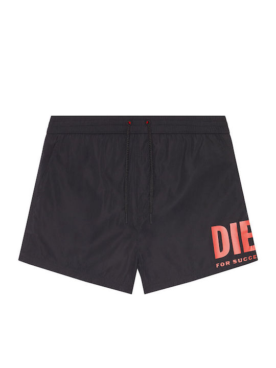 Mike Costume de baie bărbați Pantaloni scurți Negru