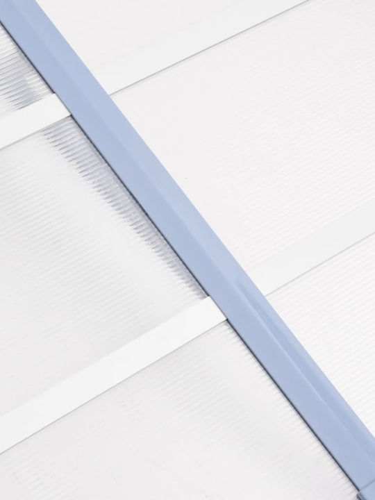 vidaXL Polycarbonate Canopy Roof W152.5xL90cm