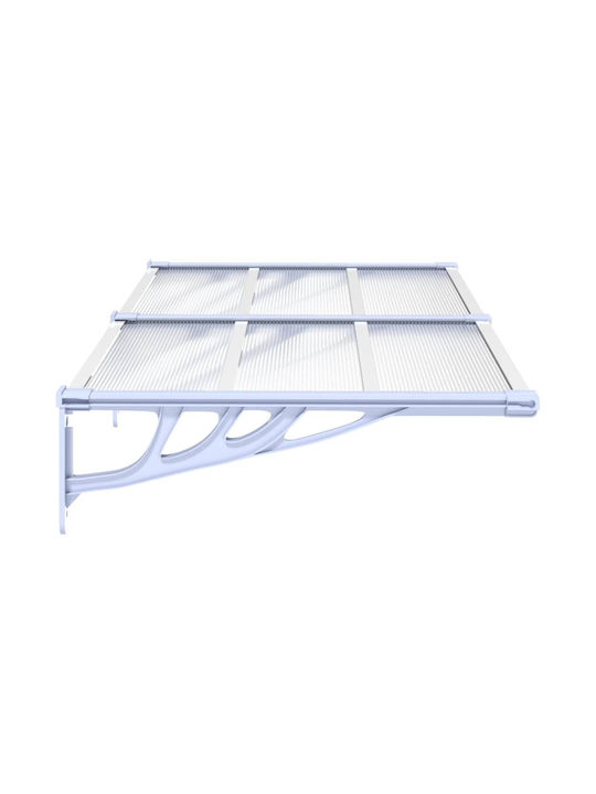 vidaXL Polycarbonate Canopy Roof W152.5xL90cm