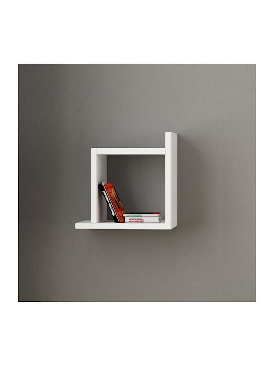 Shelf Wall Gloria White 30x20x30cm