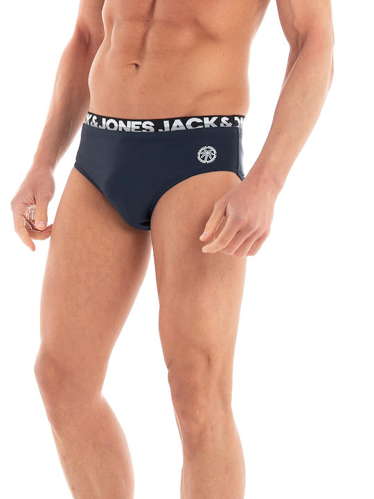 Jack & Jones Herren Badebekleidung Slip Marineblau