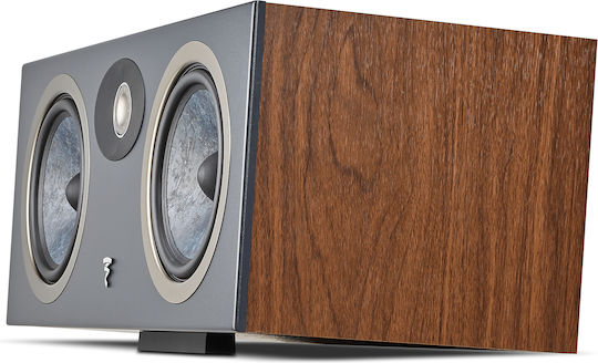 Focal Theva Center FOAESFO1CC0O400 Hi-Fi Speaker Central 200W 2 No of Drivers W53xD26xH21.2cm. Dark Wood