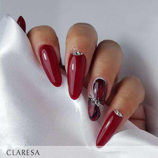 Claresa Soak Off Uv Led Color Ημιμόνιμο Βερνίκι Νυχιών Cozy Red 5ml