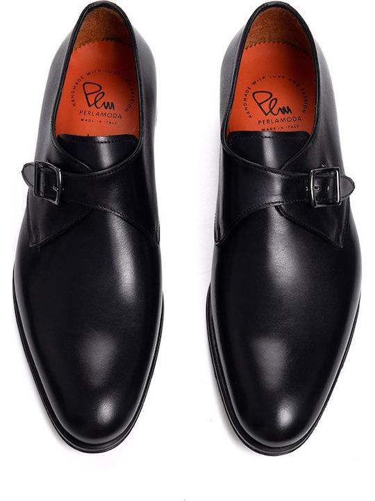 010117A Handgefertigt Leder Herrenschuhe Schwarz 010117A/NERO