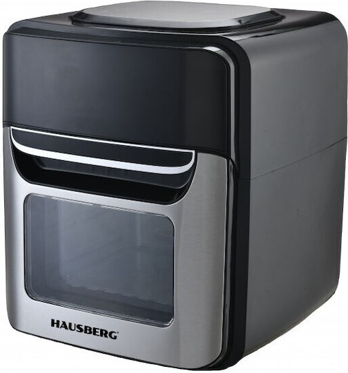 Hausberg Heißluftfritteuse 12Es Schwarz HB2370