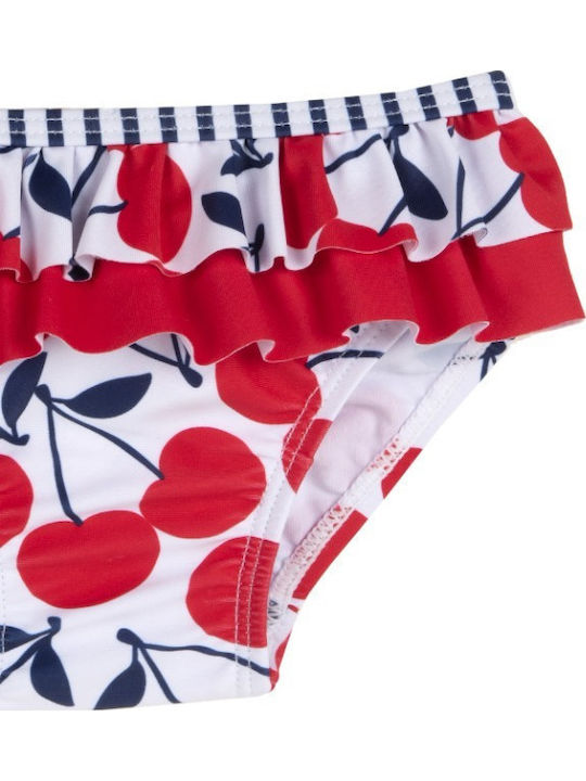 Chicco Παιδικό Μαγιό Σλιπ Λευκό
