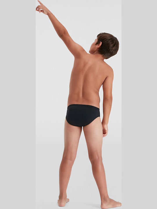 Speedo Παιδικό Μαγιό Σλιπ Μαύρο