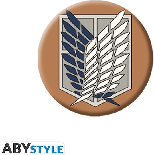 Abysse Concurs Attack On Titan 6buc Pachet de ecusoane