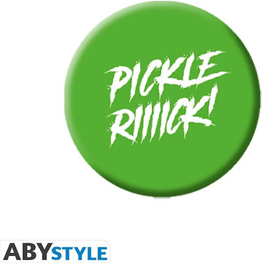 Abysse Badge Rick And Morty 6pcs Badge Pack Pickle Rick