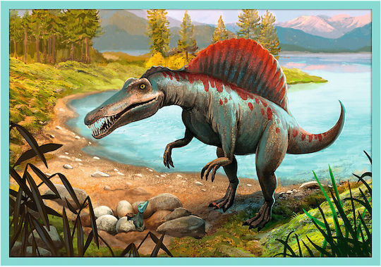 Kids Puzzle Dinosaurs for 4+ years old+ Years 329pcs Trefl