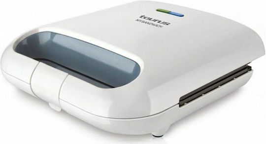Taurus MySandwich Τοστιέρα για 2 Τοστ 800W Λευκή