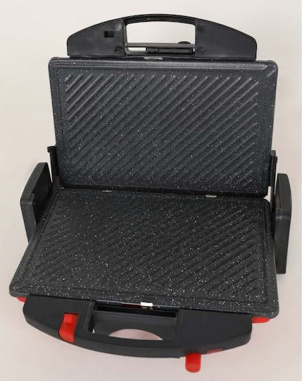 CVS DN 3557 Τοστιέρα για 2 Τοστ 1800W Γκρι