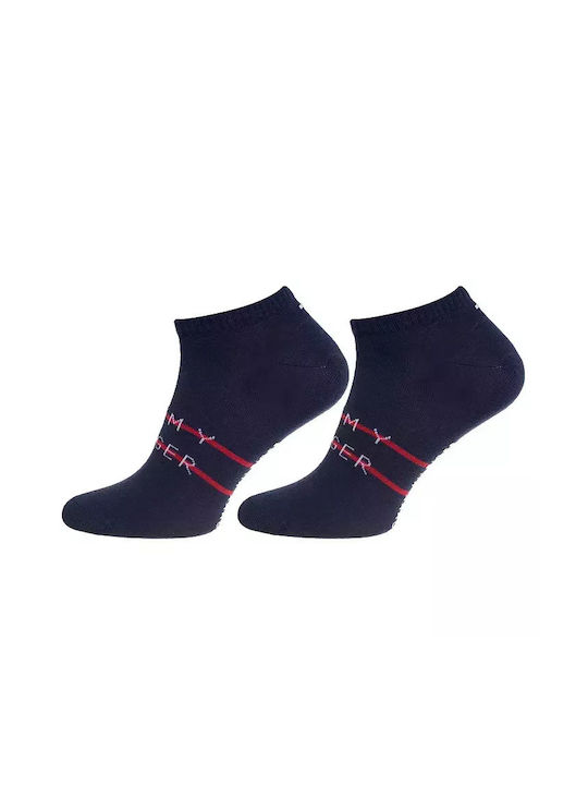 Tommy Hilfiger Men's Solid Color Socks Black 003