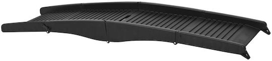 vidaXL Ramp Car for Dog Folding Black 153 x 40 x 12.5 cm Black