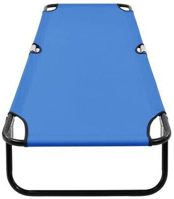 Pat Pliant/Randjo De Campanie Single Albastru 190x60x26cm