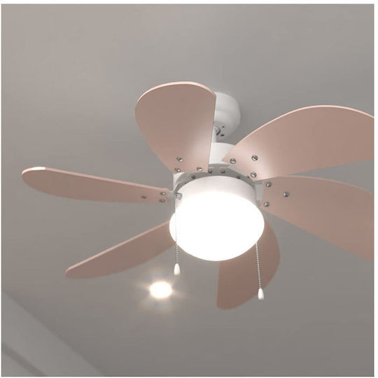 Cecotec EnergySilence 3600 Vision Ανεμιστήρας Οροφής 92cm με Φως Nude