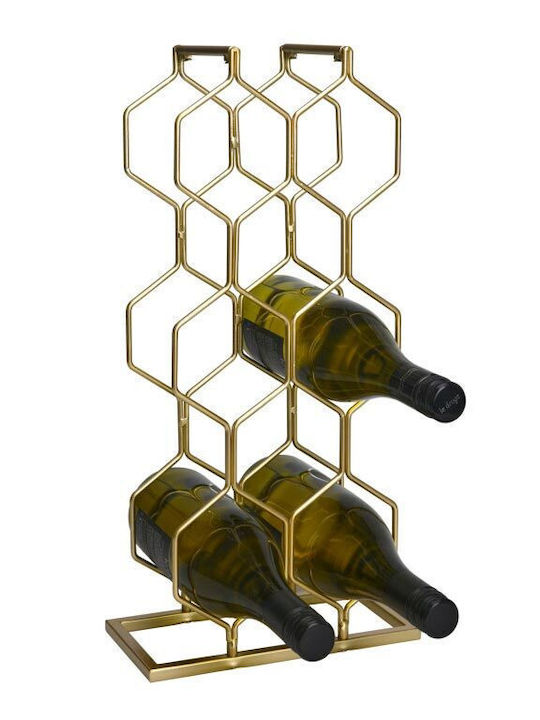 Tischplatte Flaschenregal Metallisch Gold C37880420 Tischplatte Flaschenregal Metallisch Gold C37880420