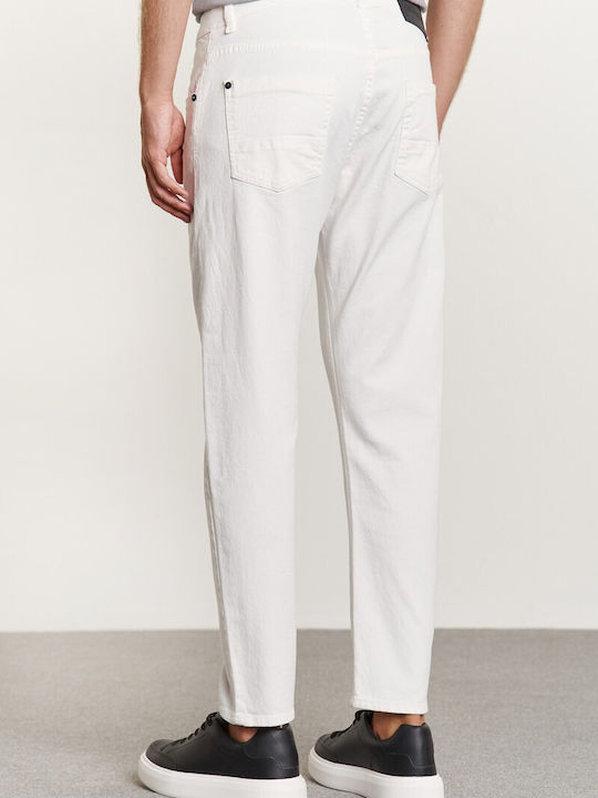 Edward Jeans Men's Trousers White