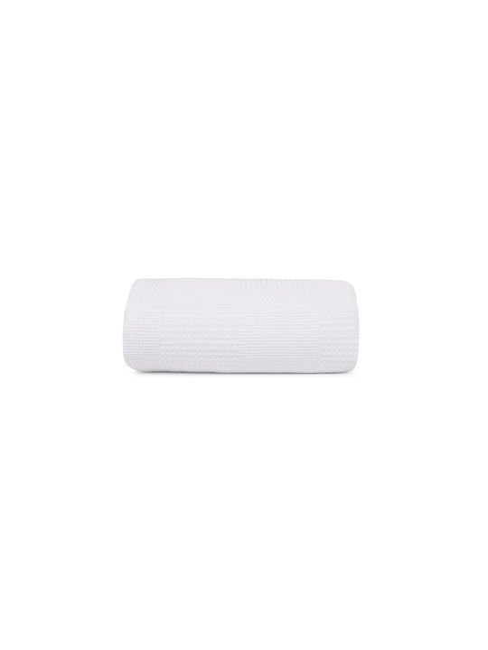 Mc Decor Blanket Nursery Swaddling Blankets Waffle White 100x105cm