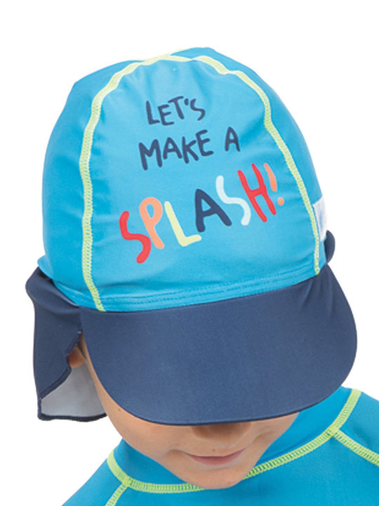 Energiers Kids' Hat Jockey Fabric Sunscreen 32-223151-8 Blue