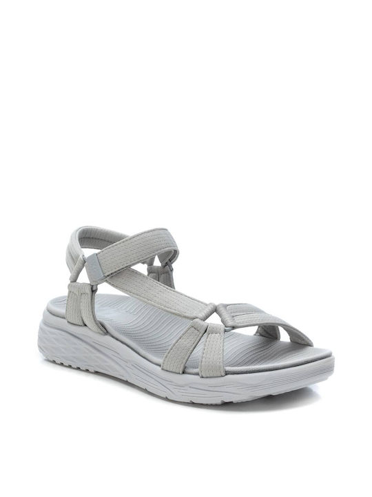 Xti Women's Sandals with Ankle Strap Gray