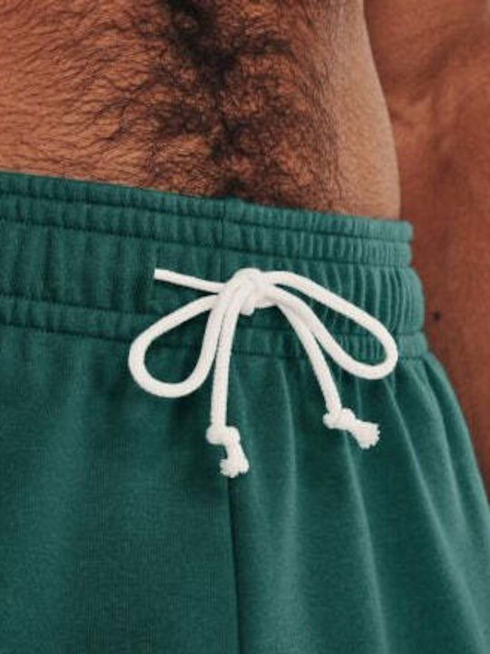 Rival Terry Men's Athletic Shorts Coastal Teal / Onyx White