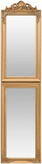 vidaXL Καθρέπτης Δαπέδου 351525 Gold 45x180cm