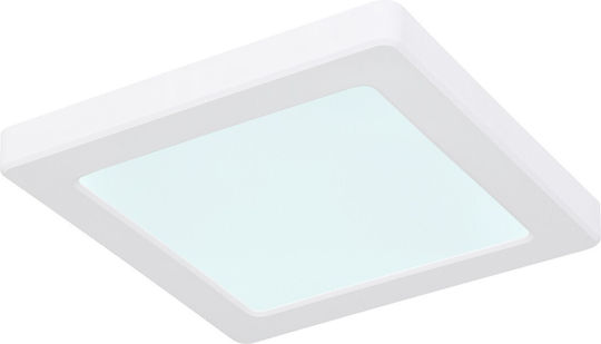 Globo Lighting Квадрат На открито LED Панел 12W с Студено бяло Светлина 6500К