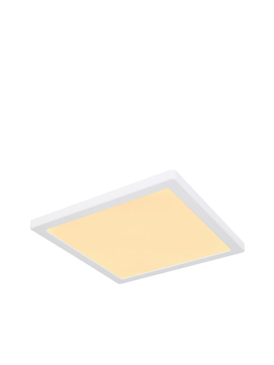 Globo Lighting Τετράγωνο Εξωτερικό LED Panel 24W με Ψυχρό Λευκό Φως 6500K