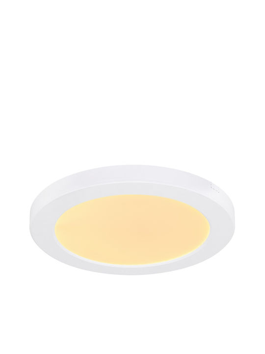 Globo Lighting Στρογγυλό Εξωτερικό LED Panel 18W 22εκ.