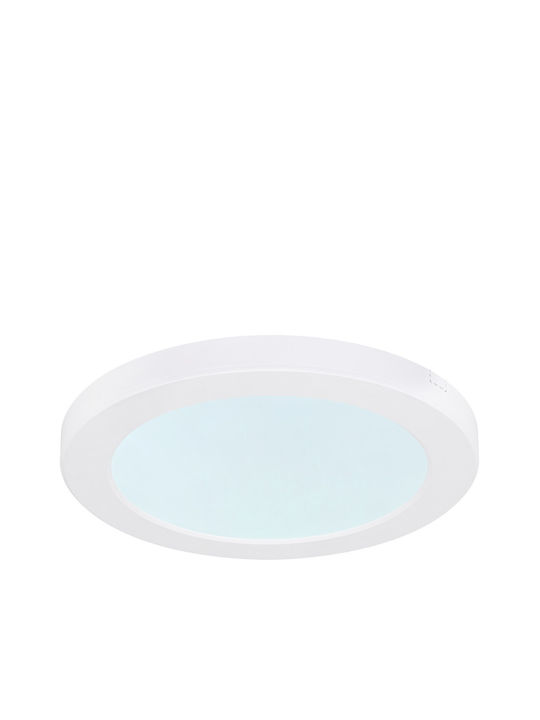Globo Lighting Στρογγυλό Εξωτερικό LED Panel 18W 22εκ.