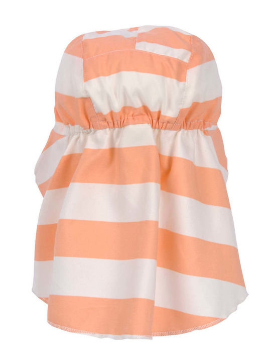 Laessig Palarie Copii Cu Protectie Solara Block Stripes Portocalie