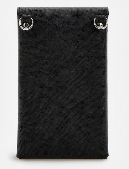 Guess Saffiano Pliculeț până la 2" Negru PW1561P3226-BLA