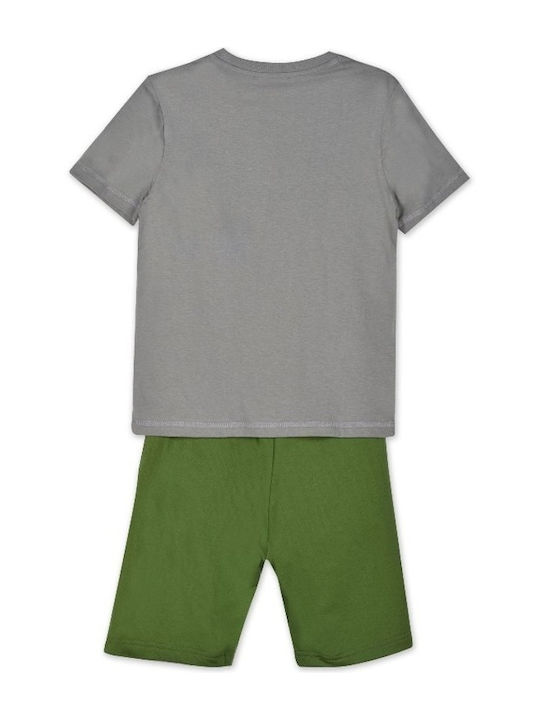 BodyTalk Kids Set with Shorts Summer 2pcs Gray