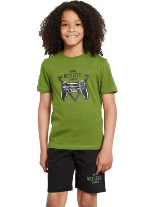 Kids' Set with Shorts Summer 2pcs Green