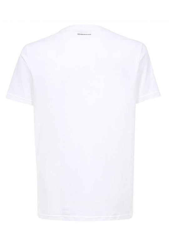 Dsquared2 Men's Short Sleeve Undershirt White