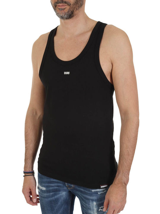 Dsquared2 Men's Sleeveless Undershirt Black