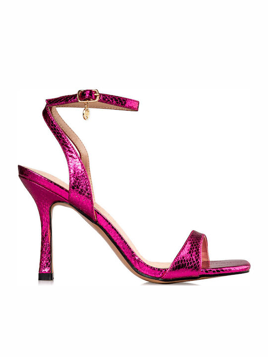Envie Shoes Πέδιλα Φούξια