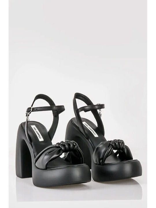 Karl Lagerfeld Damen Sandalen in Schwarz Farbe